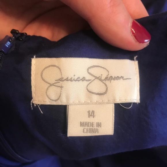 Jessica Simpson indigo dress - Picture 3 of 6